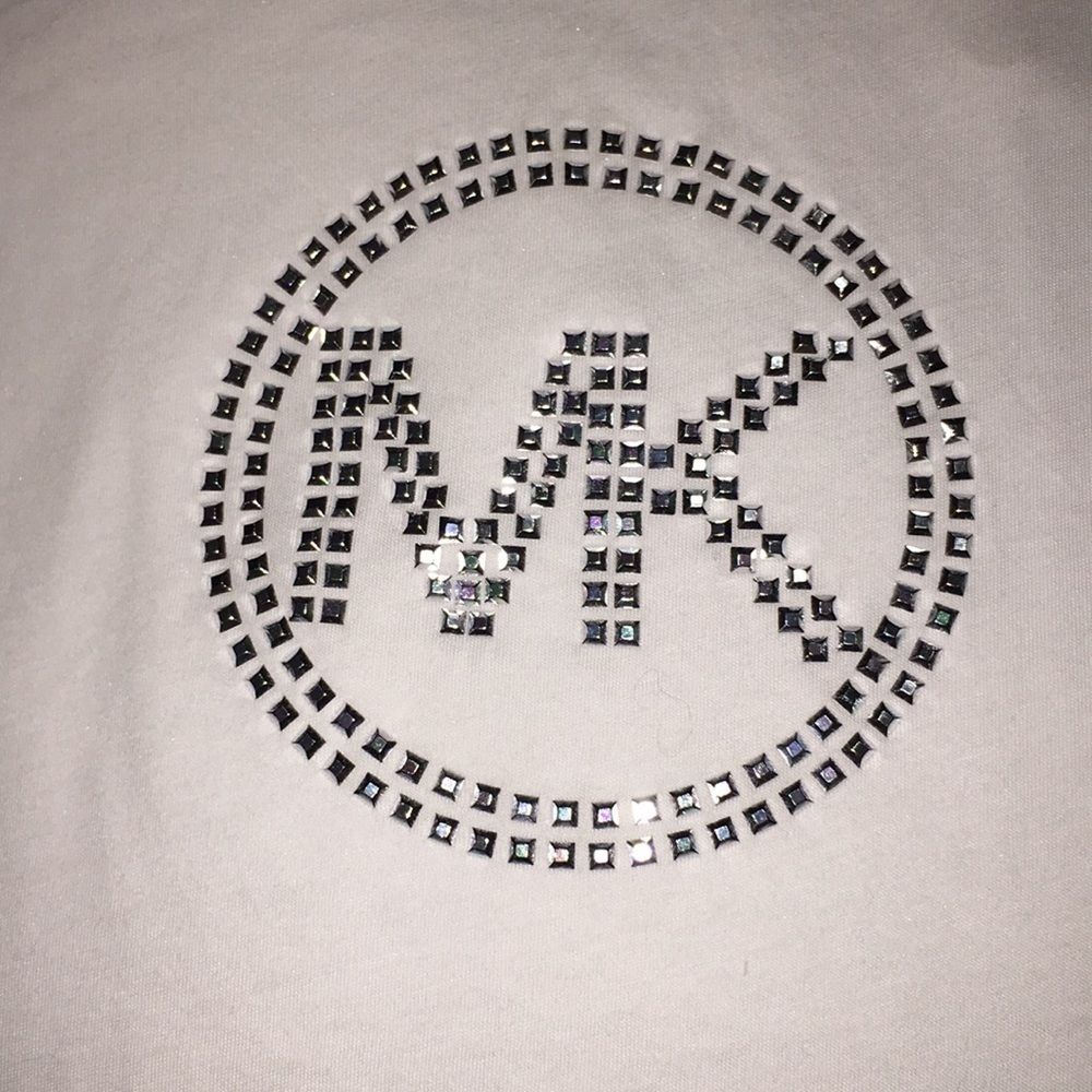 Michael Kors basic white t-shirt size S NWT - Picture 3 of 7